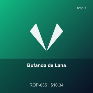 Bufanda de Lana