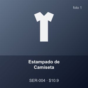 Estampado de Camiseta